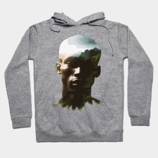 Afrocentric Man Nature Hoodie